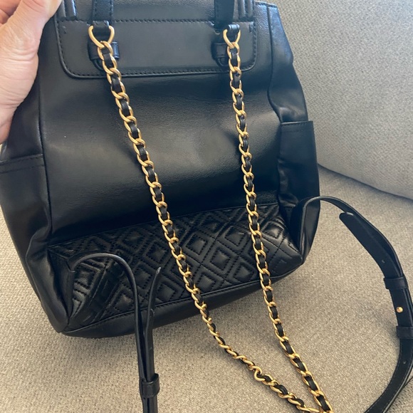 Tory Burch Fleming Back pack / purse - Picture 2 of 5